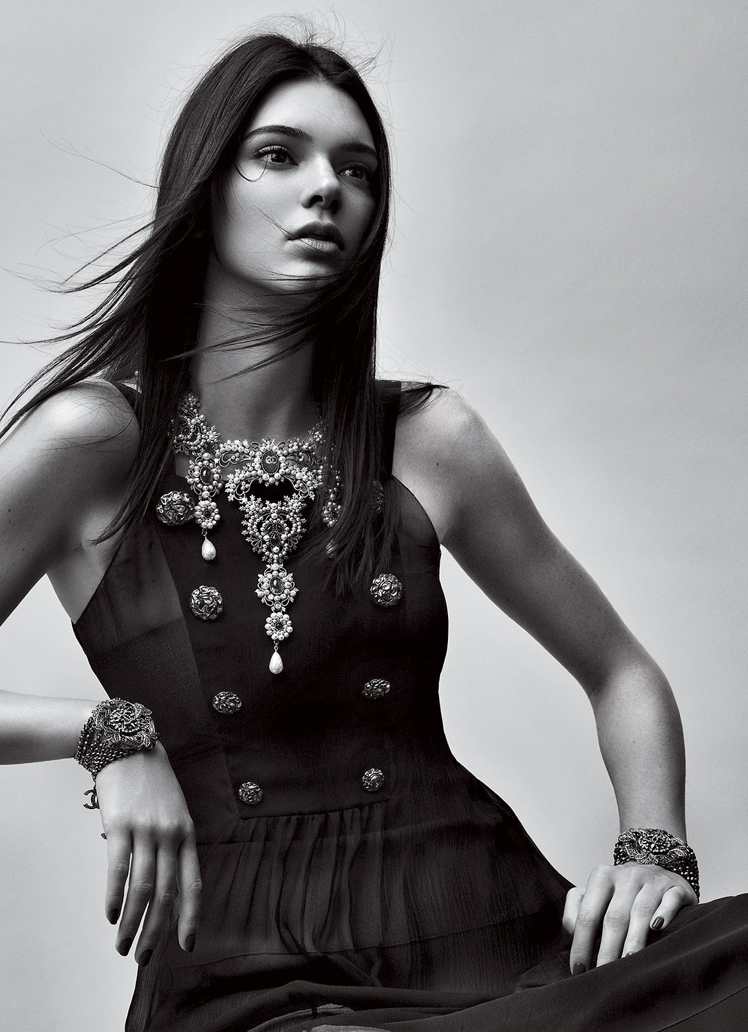 Kendall Jenner Leg Photoshoot