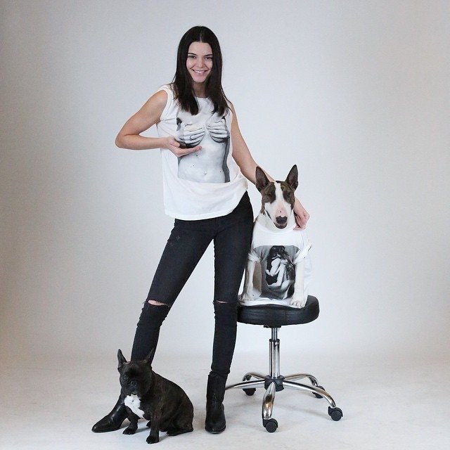 Kendall Jenner Leg Photoshoot