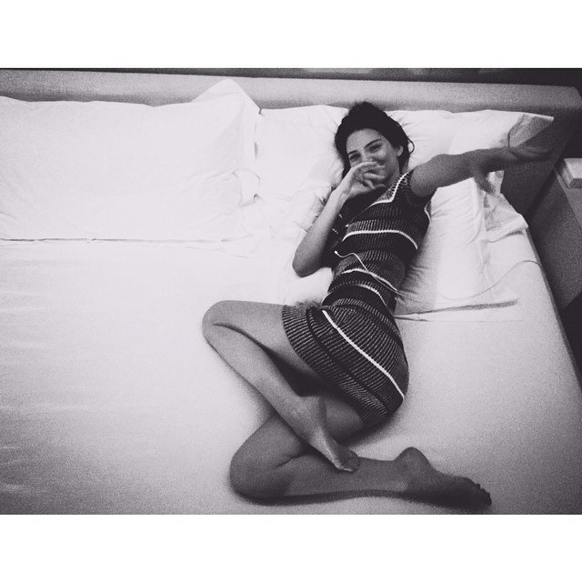 Kendall Jenner Leg Photoshoot