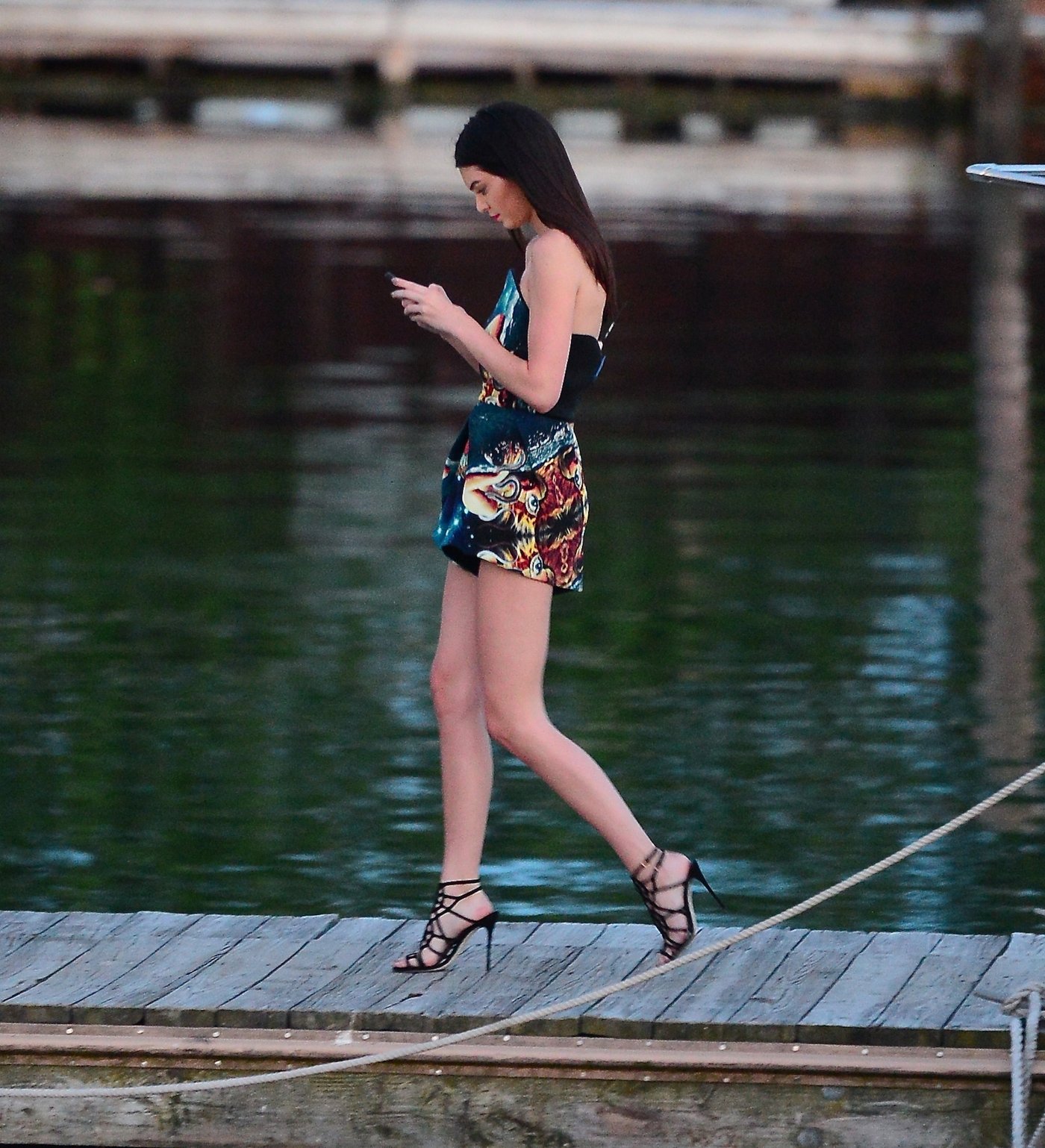 Kendall Jenner Leg Photoshoot