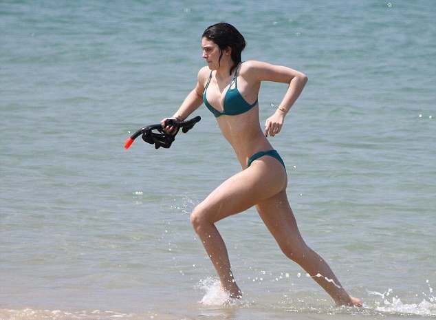 Kendall Jenner Leg Photoshoot