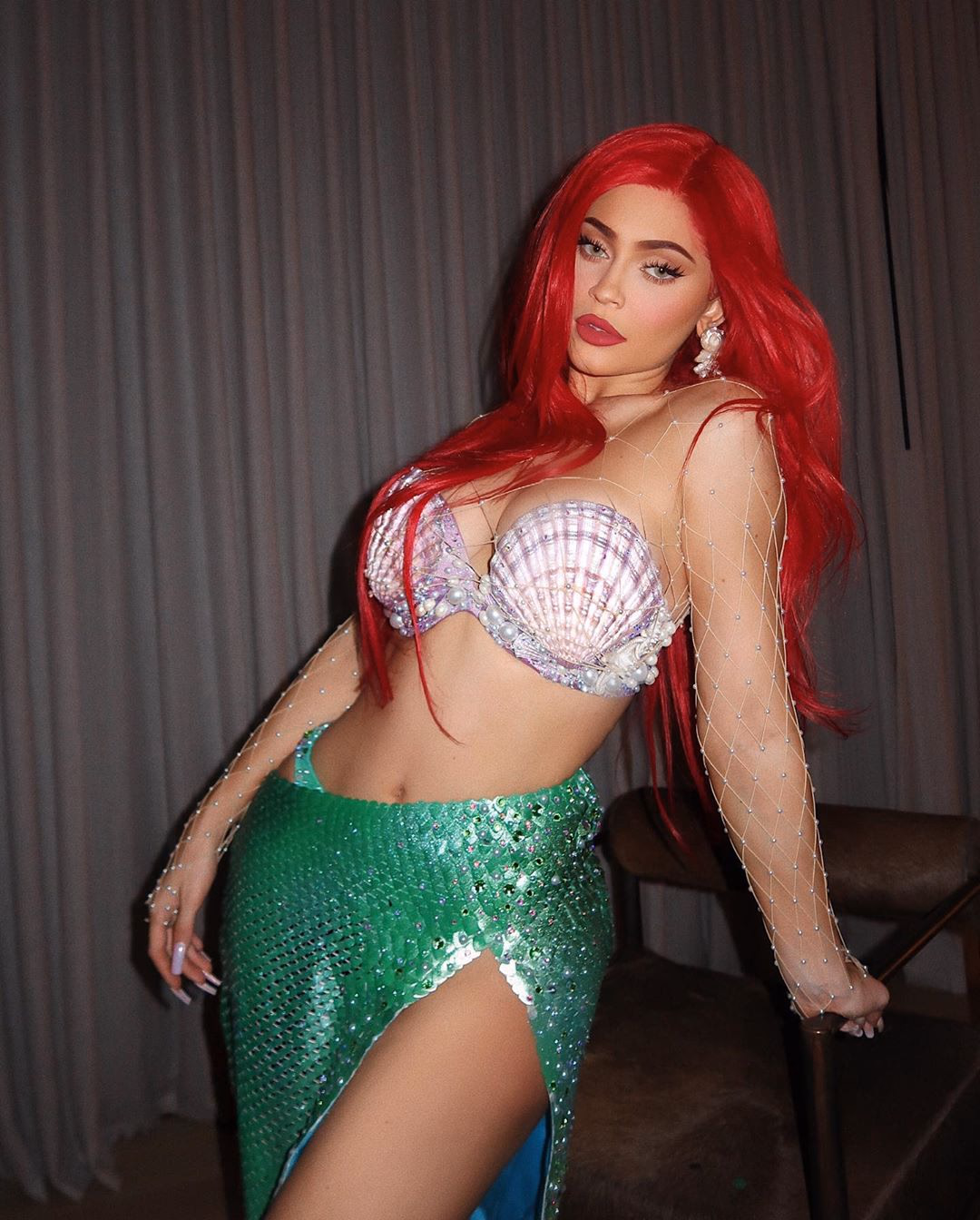 Kylie Jenner Leg Photoshoot