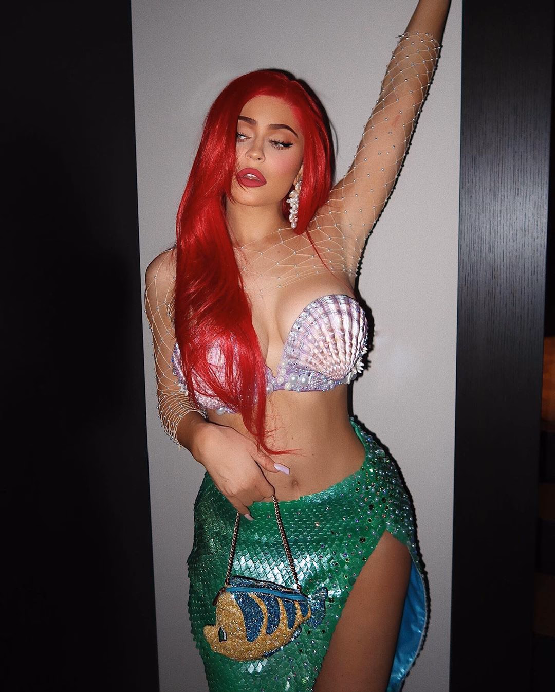 Kylie Jenner Leg Photoshoot