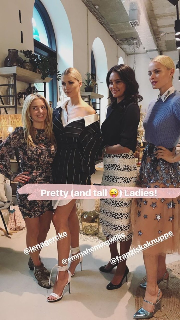 Lena Gercke Leg Photoshoot