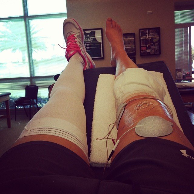Lindsey Vonn Leg Photoshoot