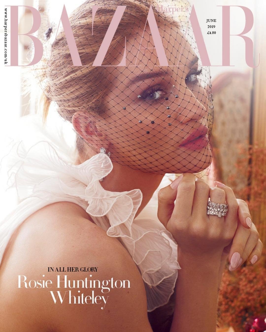 Rosie HuntingtonWhiteley Breast Photoshoot
