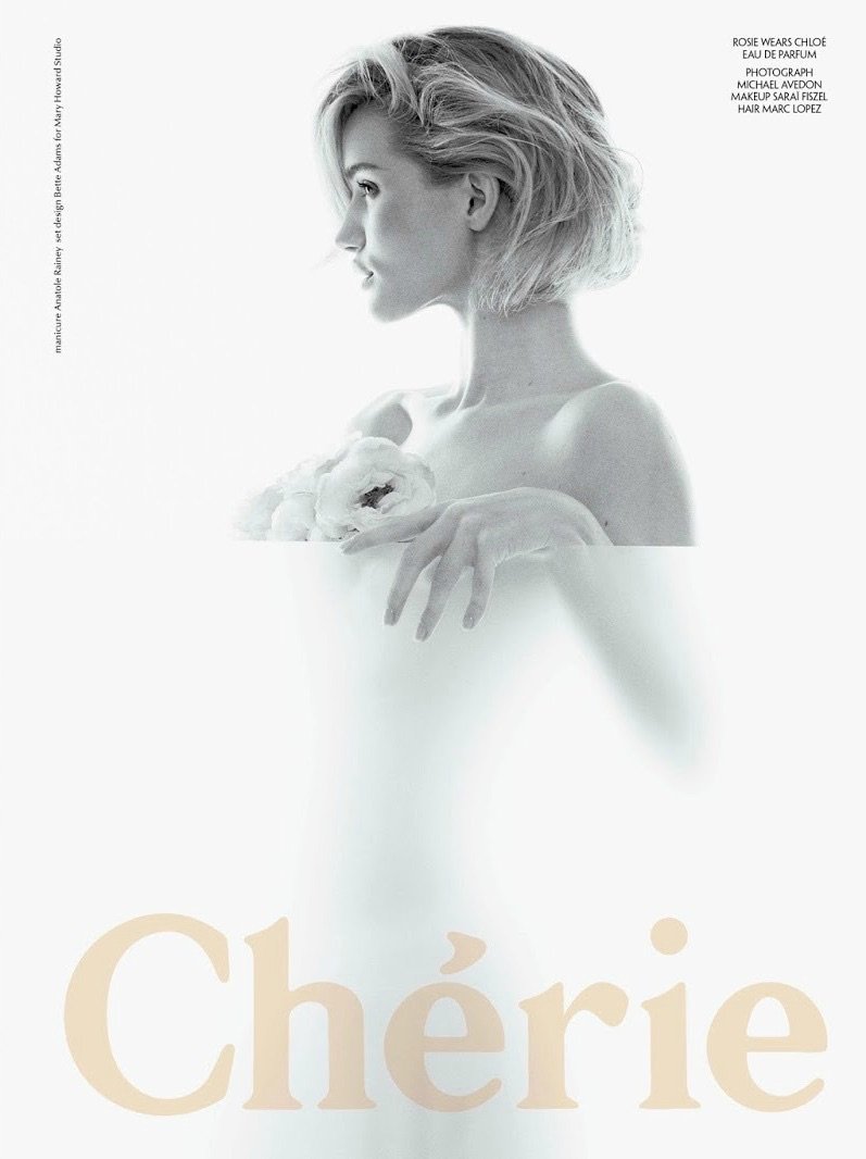 Rosie HuntingtonWhiteley Breast Photoshoot