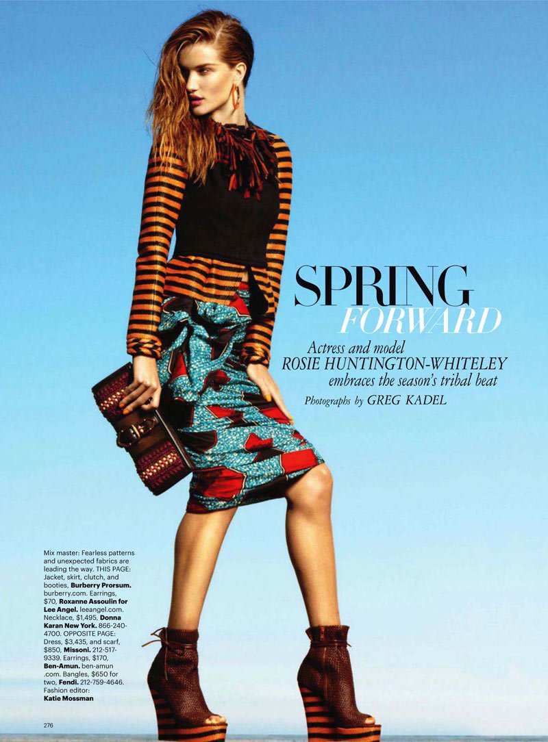 Rosie HuntingtonWhiteley Leg Photoshoot