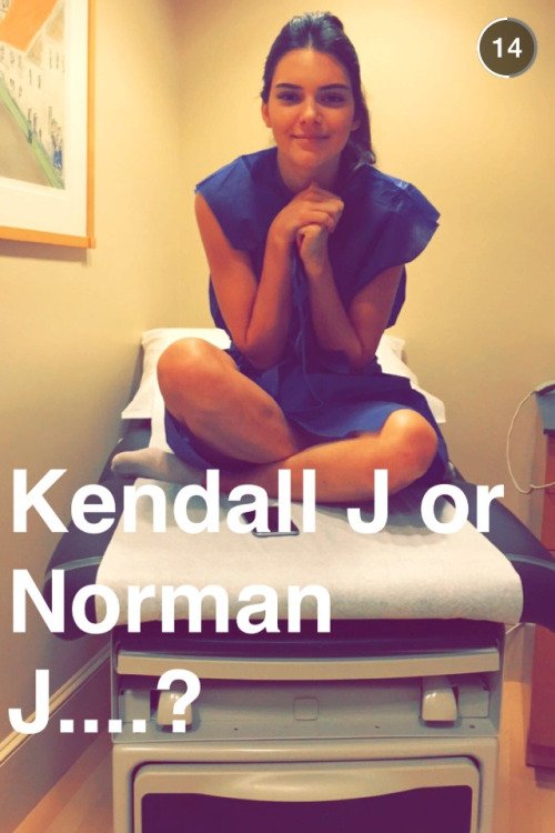 Kendall Jenner Leg Photoshoot