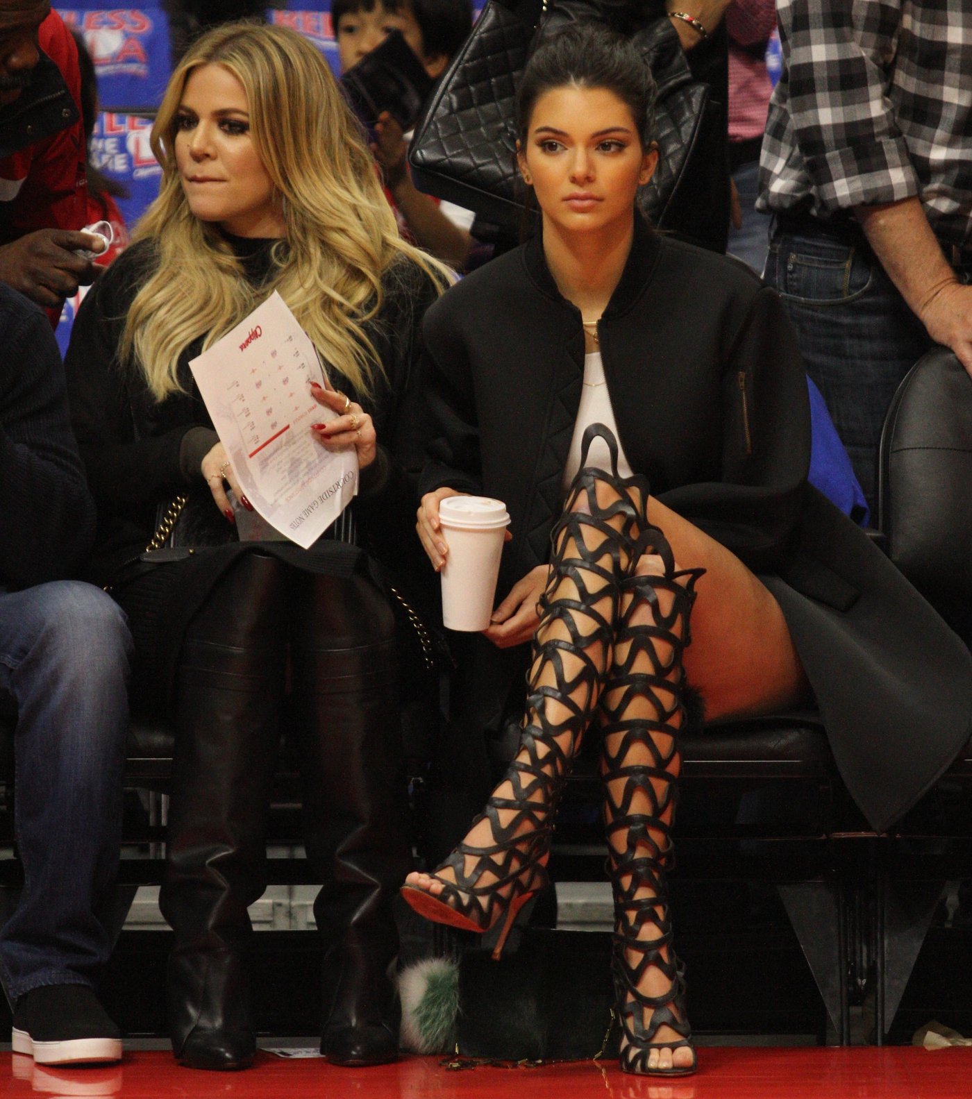 Kendall Jenner Leg Photoshoot