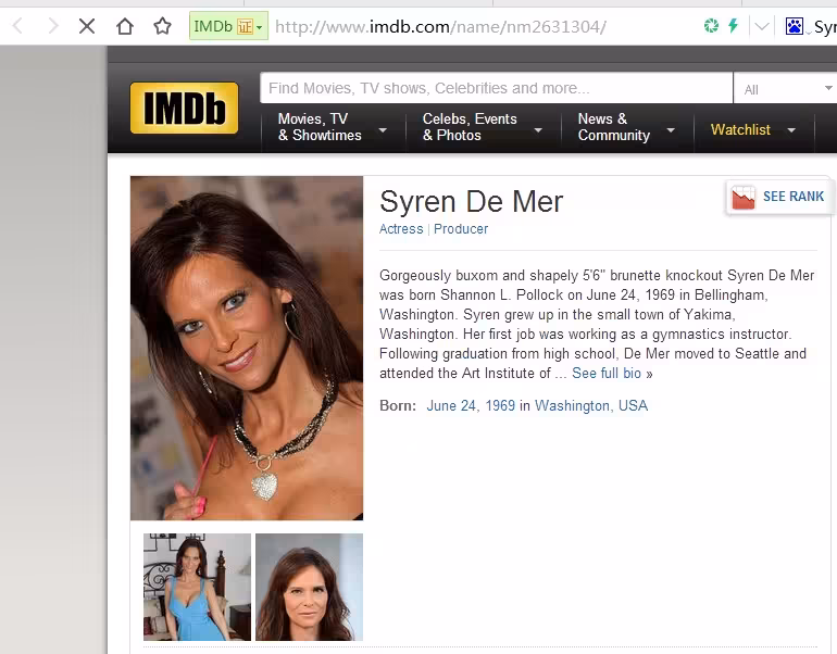 Syren De Mer  Photoshoot