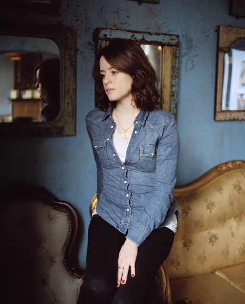 Claire Foy Leg Photoshoot