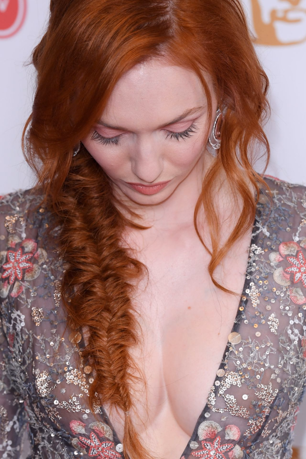 Eleanor Tomlinson Breast Photoshoot