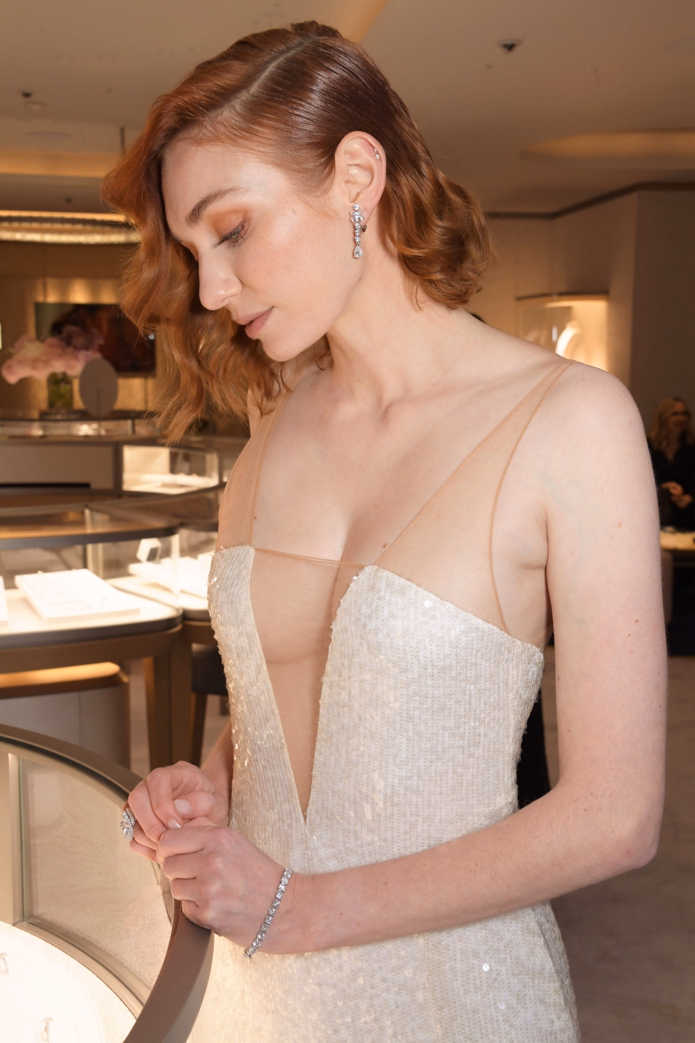 Eleanor Tomlinson Breast Photoshoot
