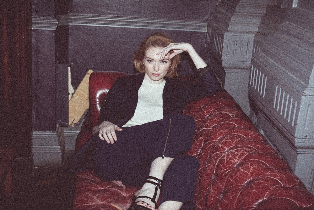 Eleanor Tomlinson Leg Photoshoot