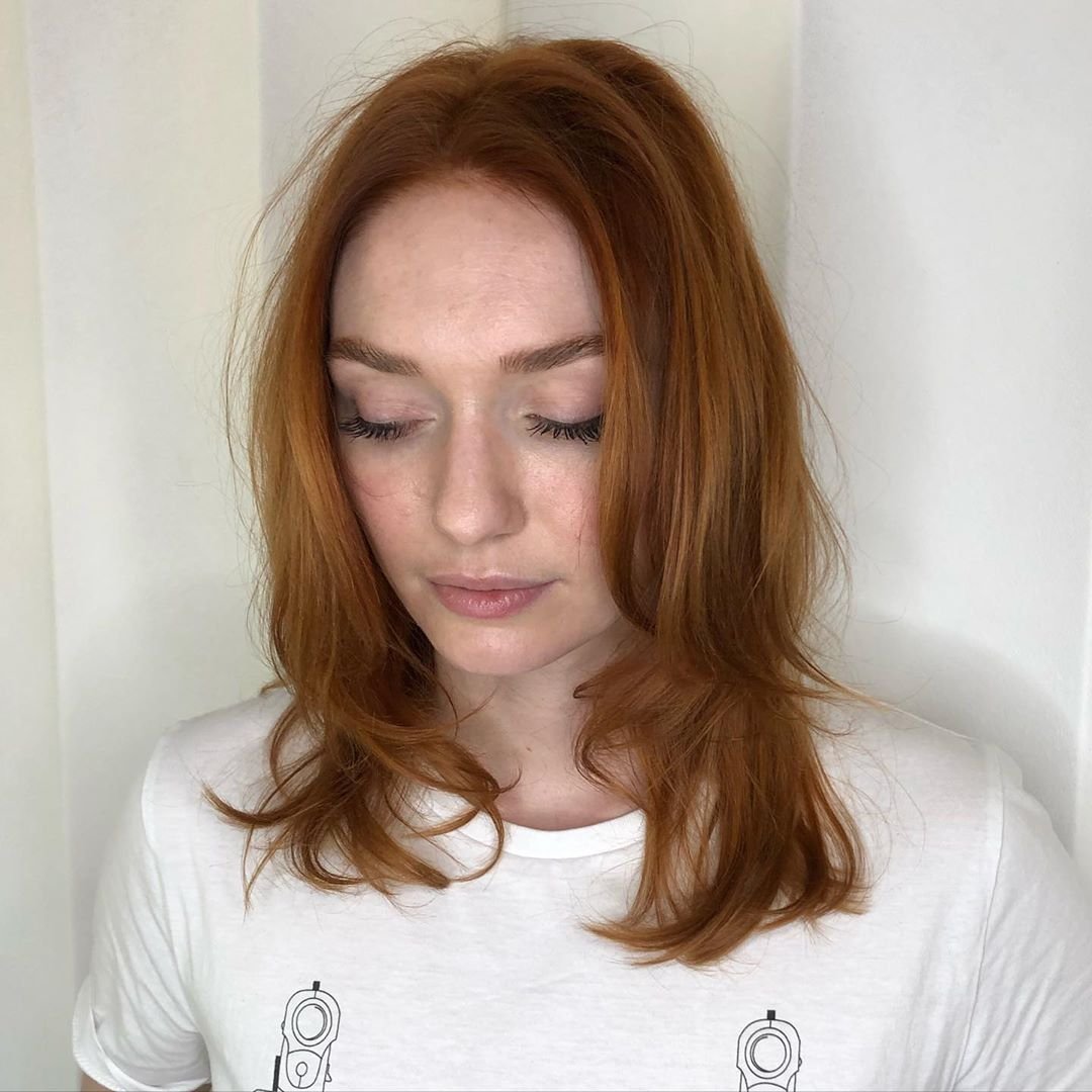 Eleanor Tomlinson Breast Photoshoot