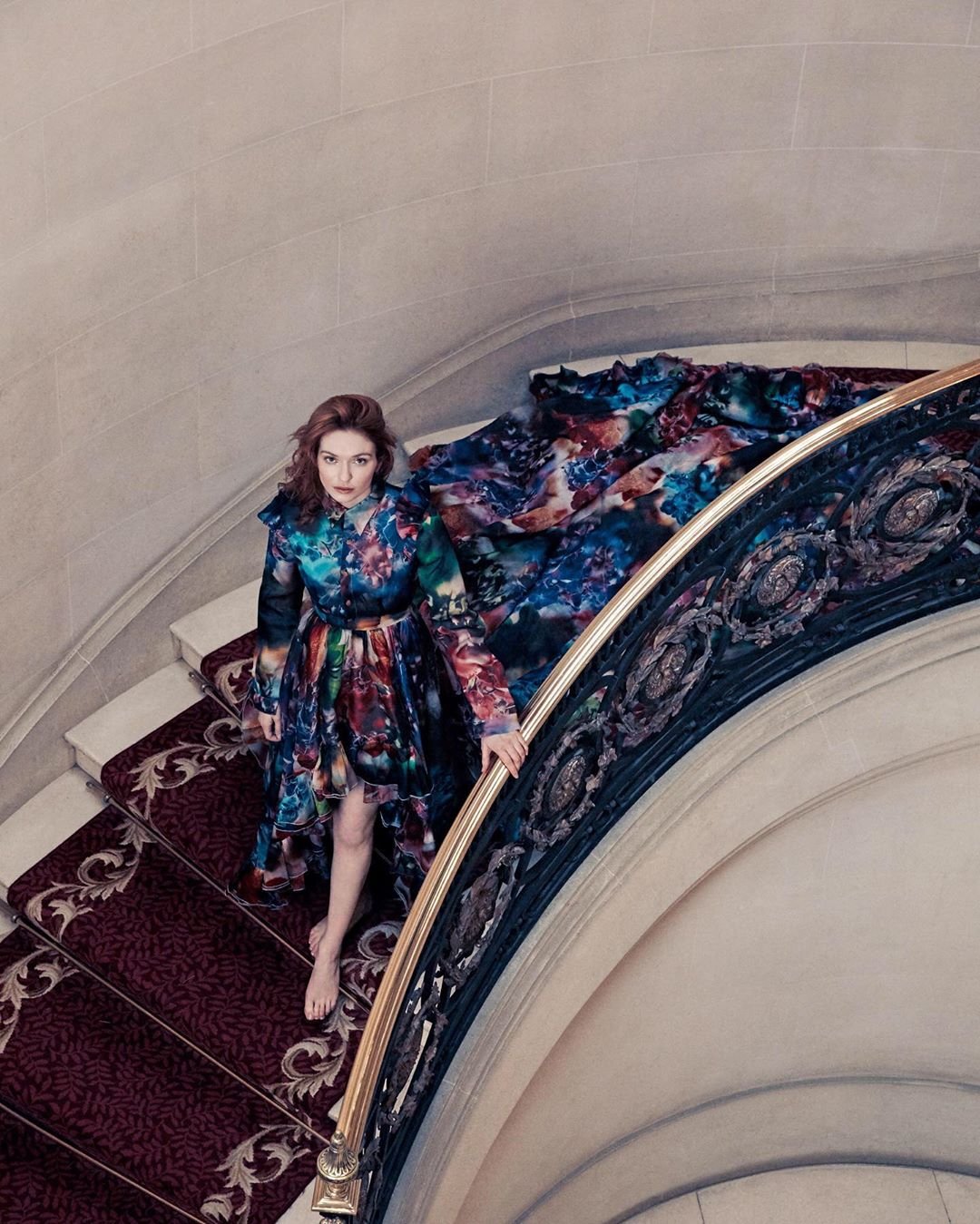 Eleanor Tomlinson Leg Photoshoot