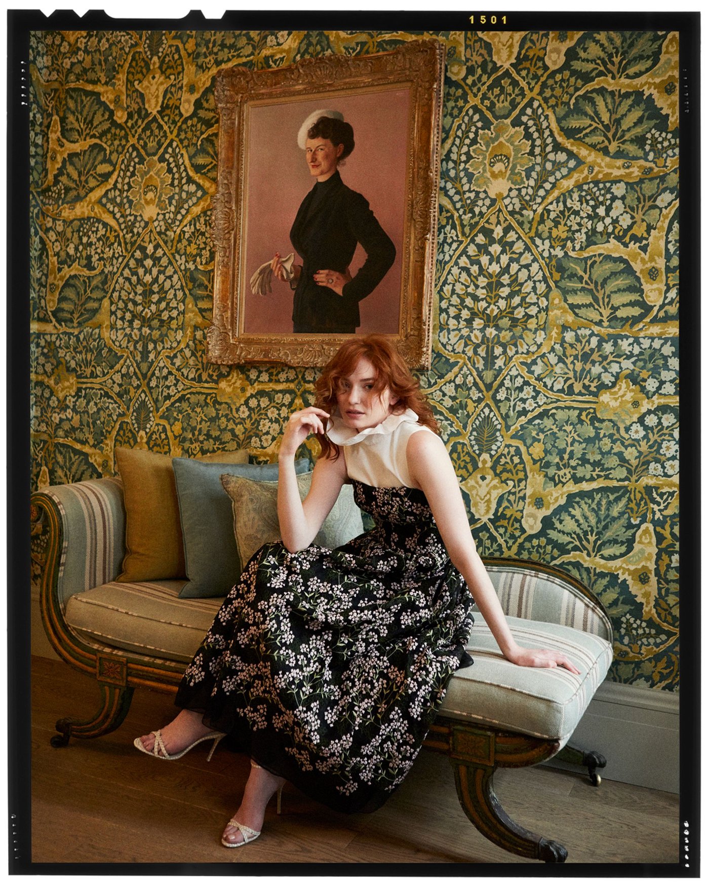 Eleanor Tomlinson Leg Photoshoot