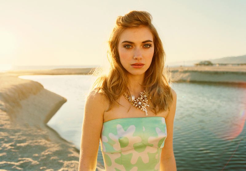 Imogen Poots Leg Photoshoot