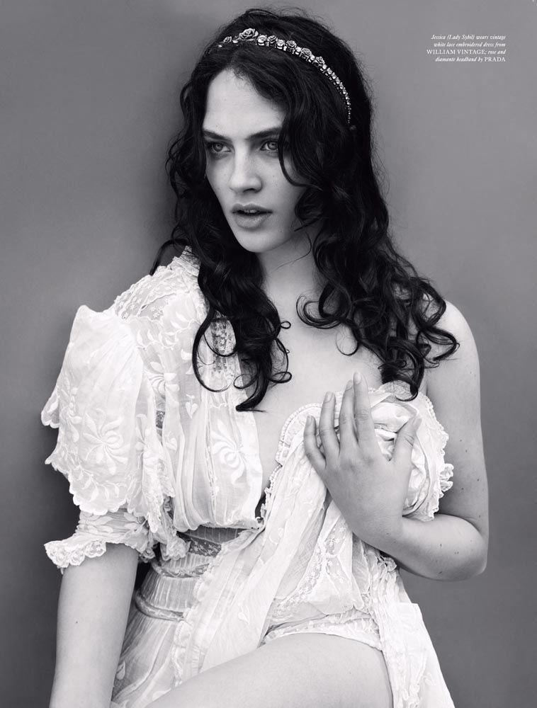 Jessica Brown Findlay Leg Photoshoot