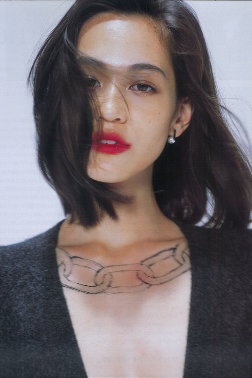 Kiko Mizuhara Breast Photoshoot