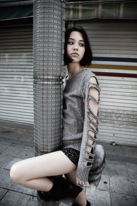 Kiko Mizuhara Leg Photoshoot