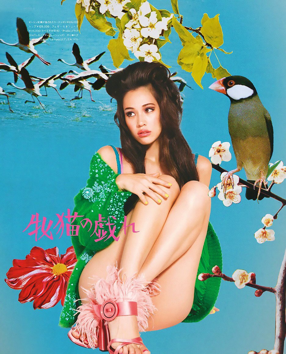 Kiko Mizuhara Leg Photoshoot