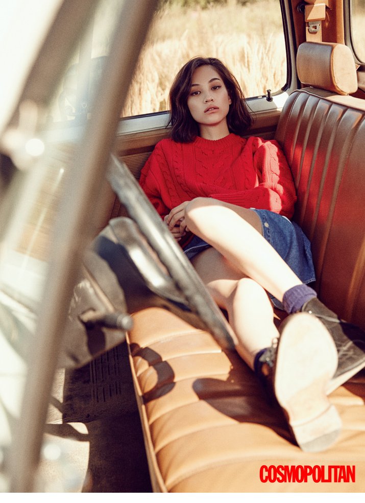Kiko Mizuhara Leg Photoshoot
