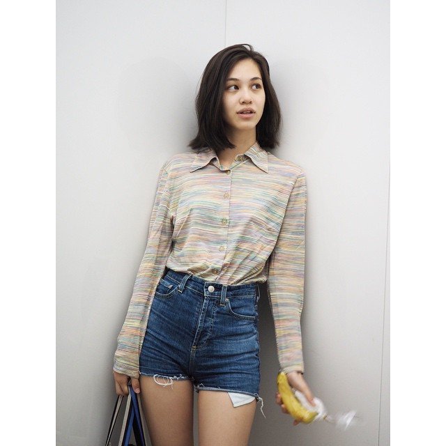 Kiko Mizuhara Leg Photoshoot