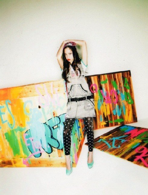 Kiko Mizuhara Leg Photoshoot