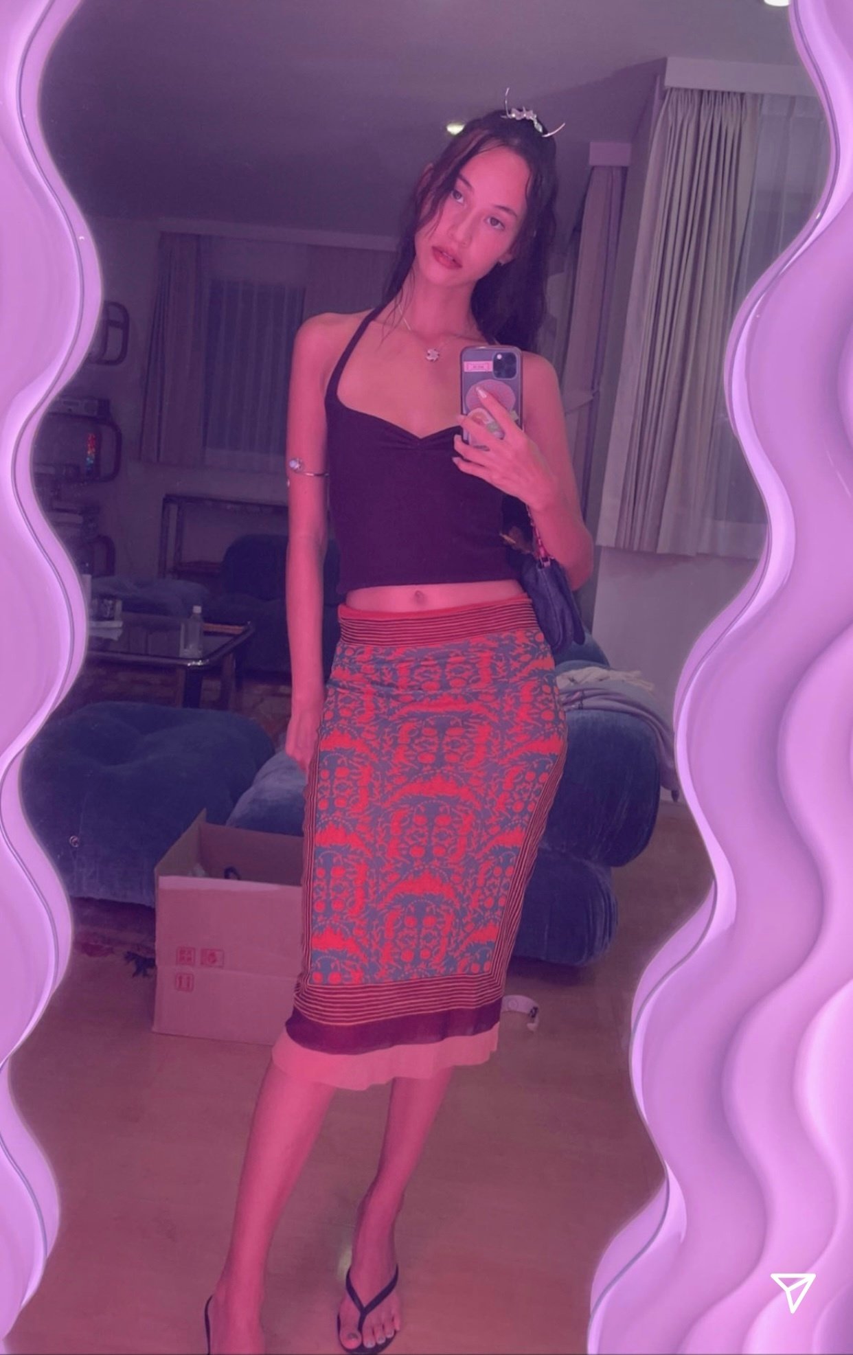 Kiko Mizuhara Leg Photoshoot