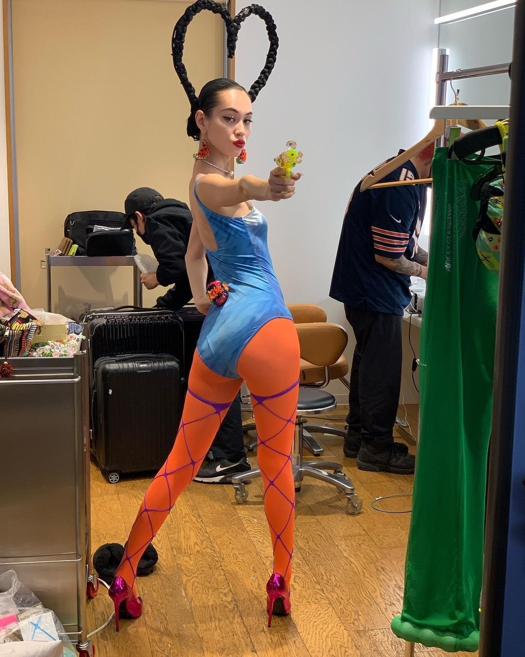 Kiko Mizuhara Leg Photoshoot