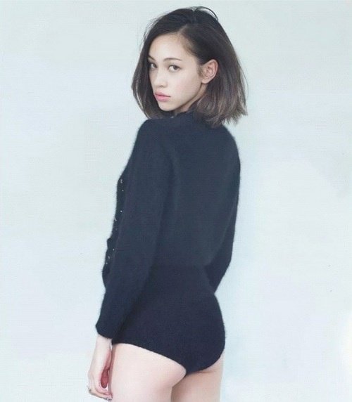 Kiko Mizuhara Leg Photoshoot