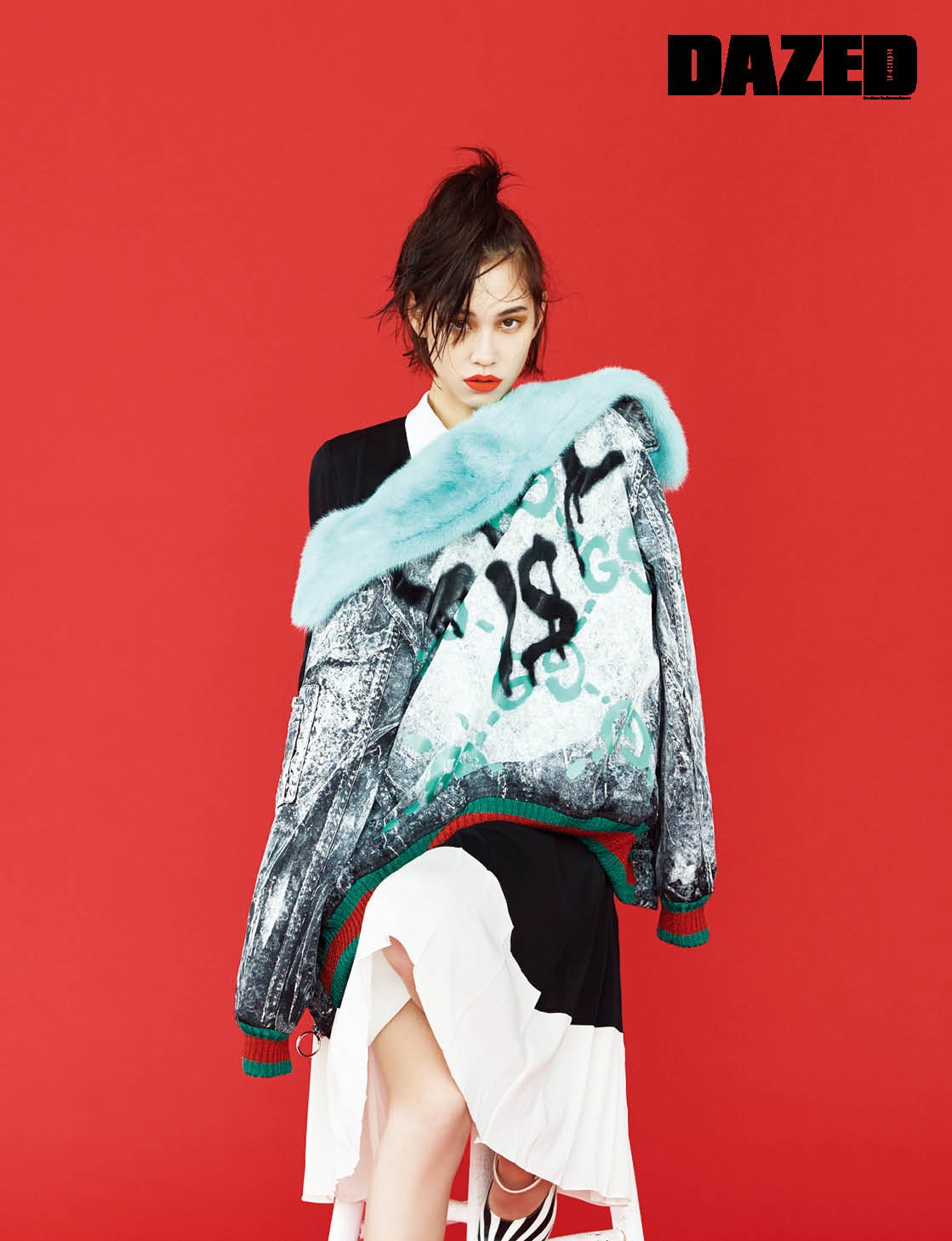 Kiko Mizuhara Leg Photoshoot