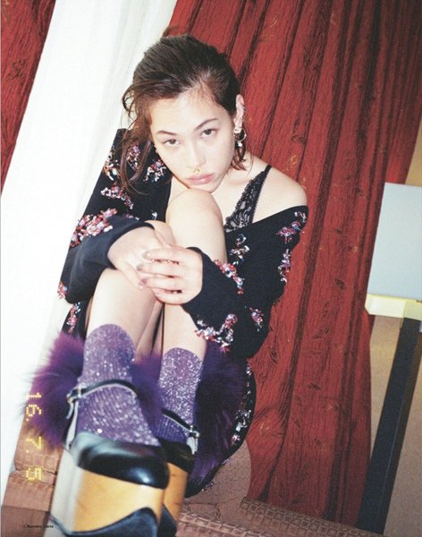 Kiko Mizuhara Leg Photoshoot