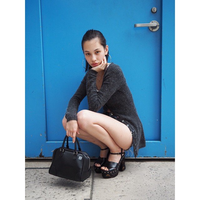 Kiko Mizuhara Leg Photoshoot