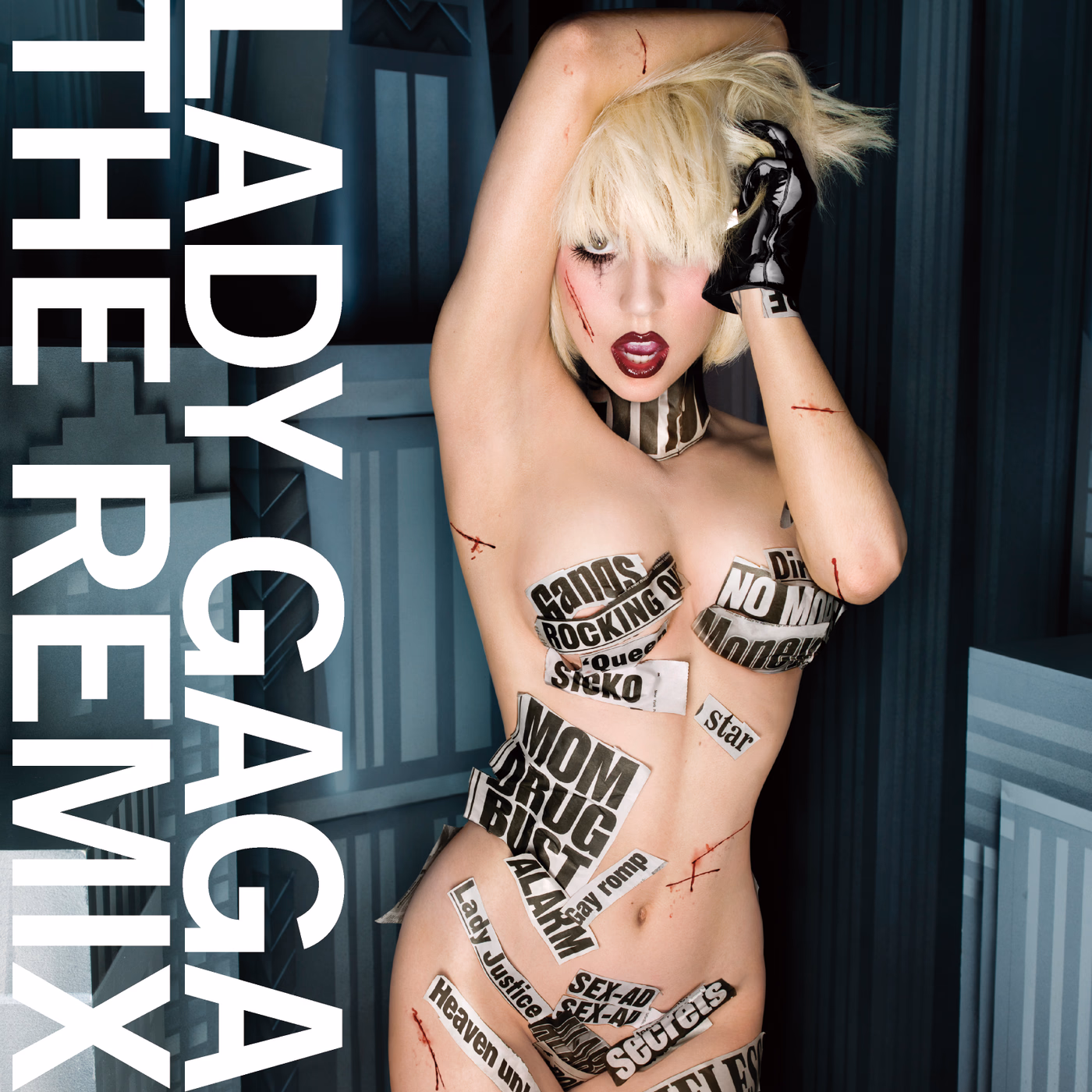 Lady Gaga Leg Photoshoot