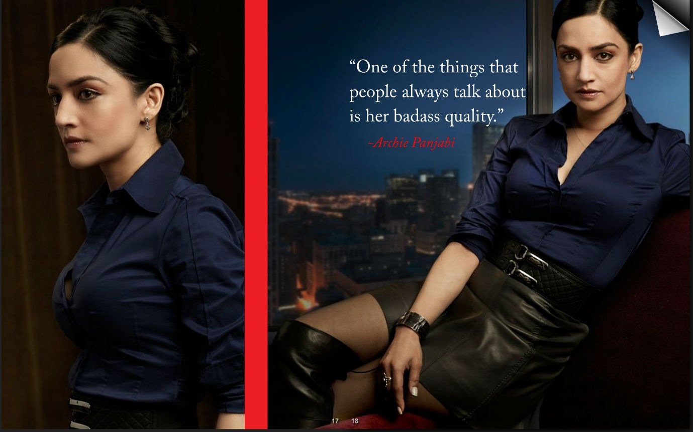 Archie Panjabi  Photoshoot