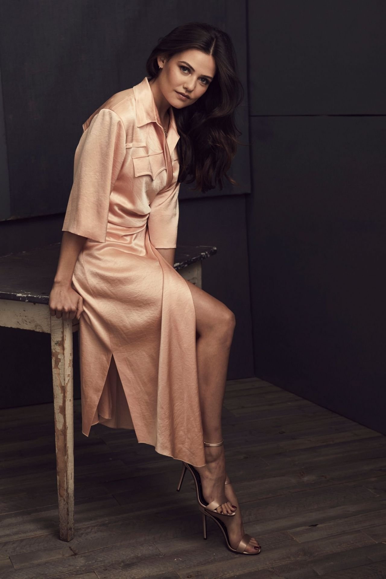 Danielle Campbell Leg Photoshoot