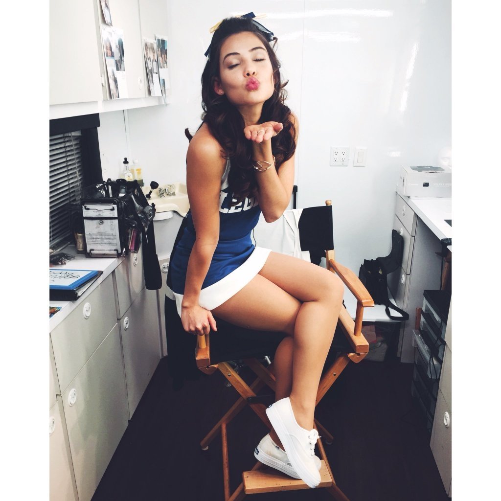Danielle Campbell Leg Photoshoot
