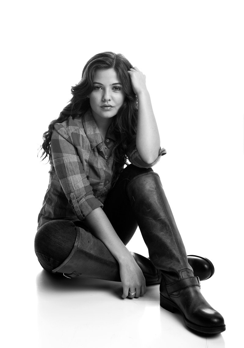 Danielle Campbell Leg Photoshoot
