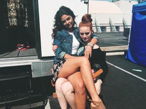 Danielle Campbell Leg Photoshoot
