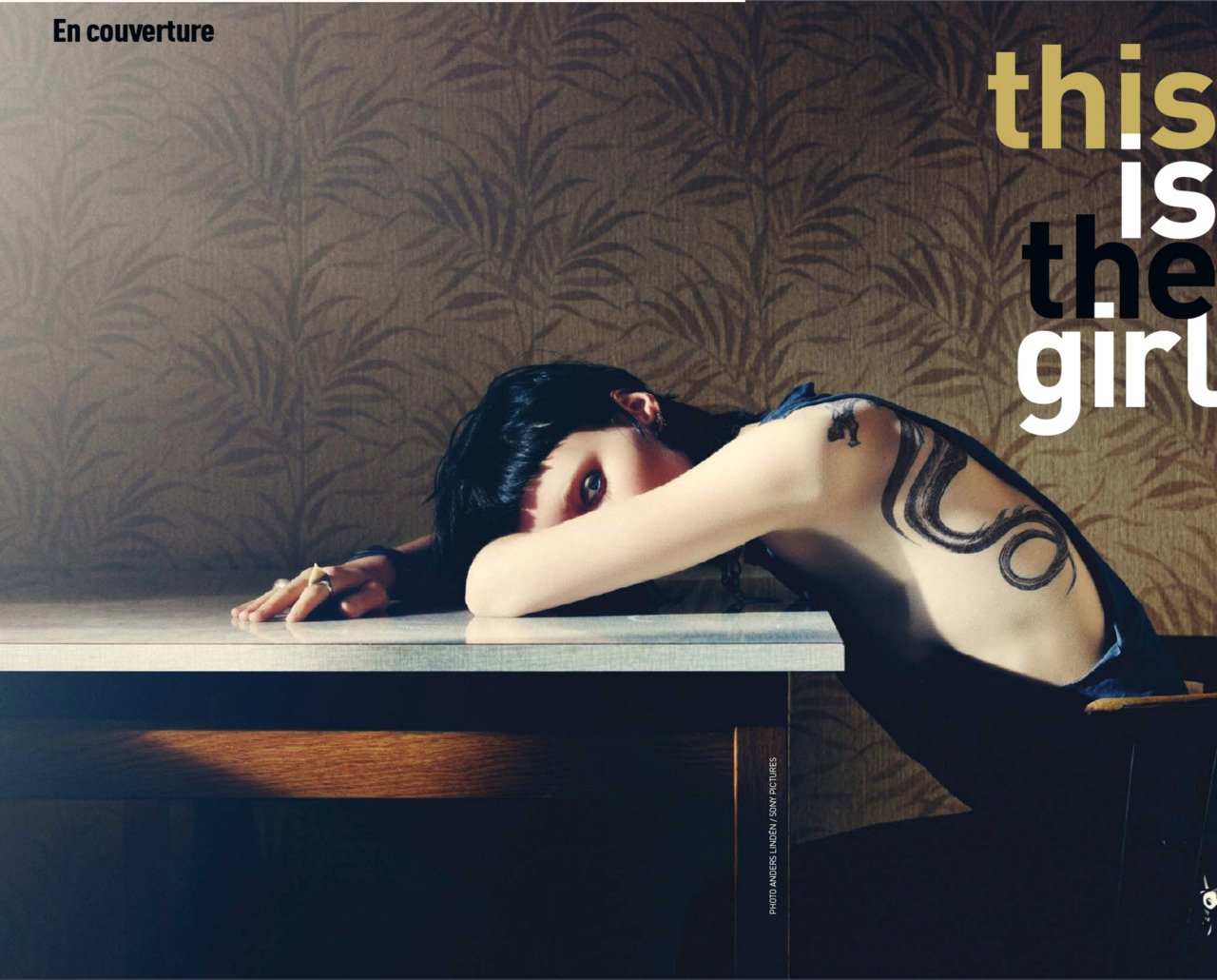 Rooney Mara Leg Photoshoot