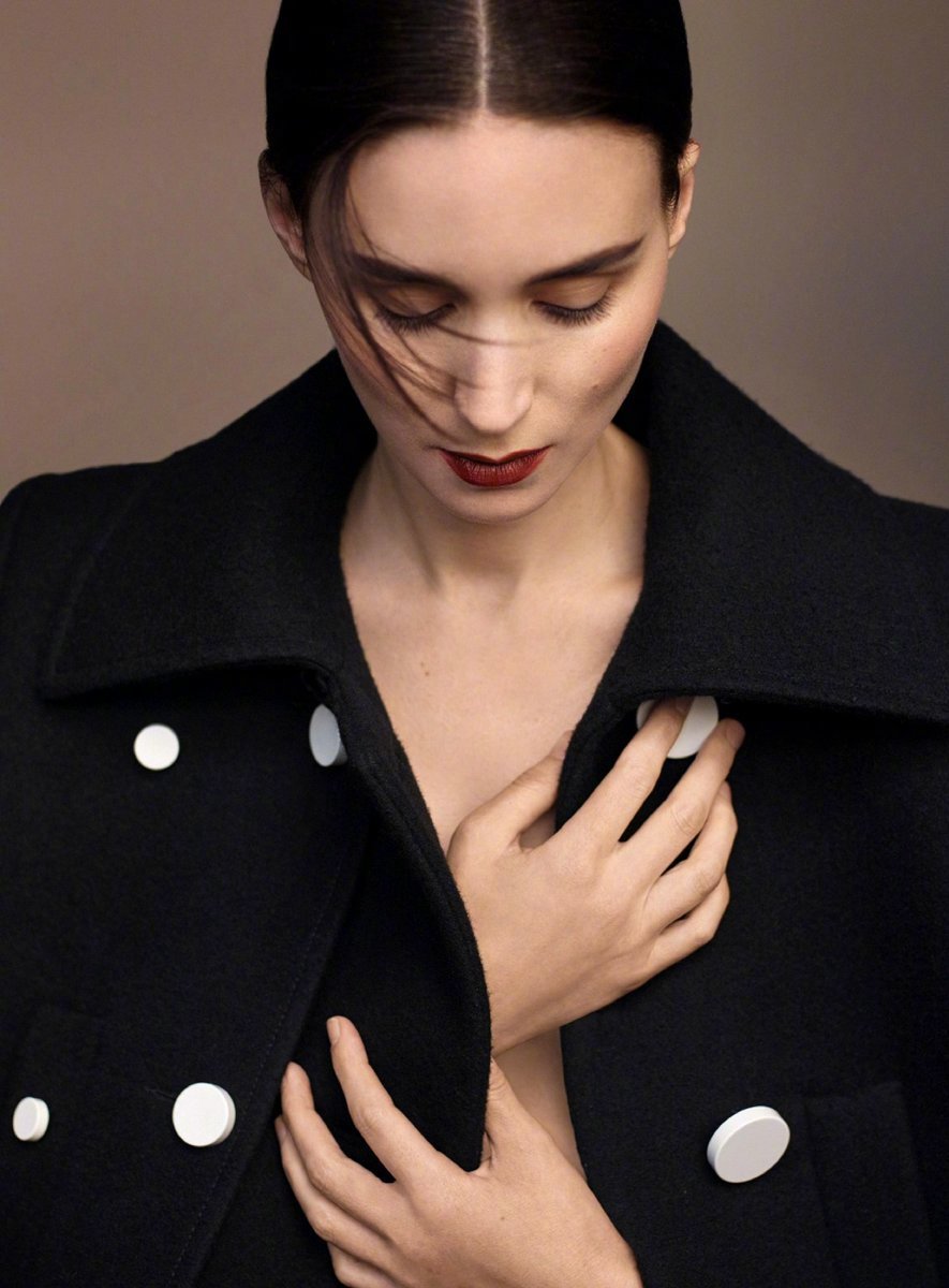 Rooney Mara Breast Photoshoot