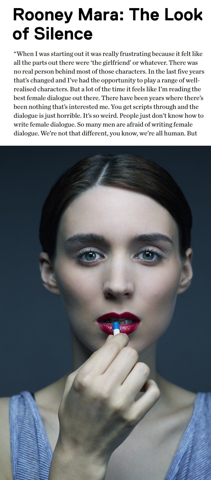 Rooney Mara  Photoshoot