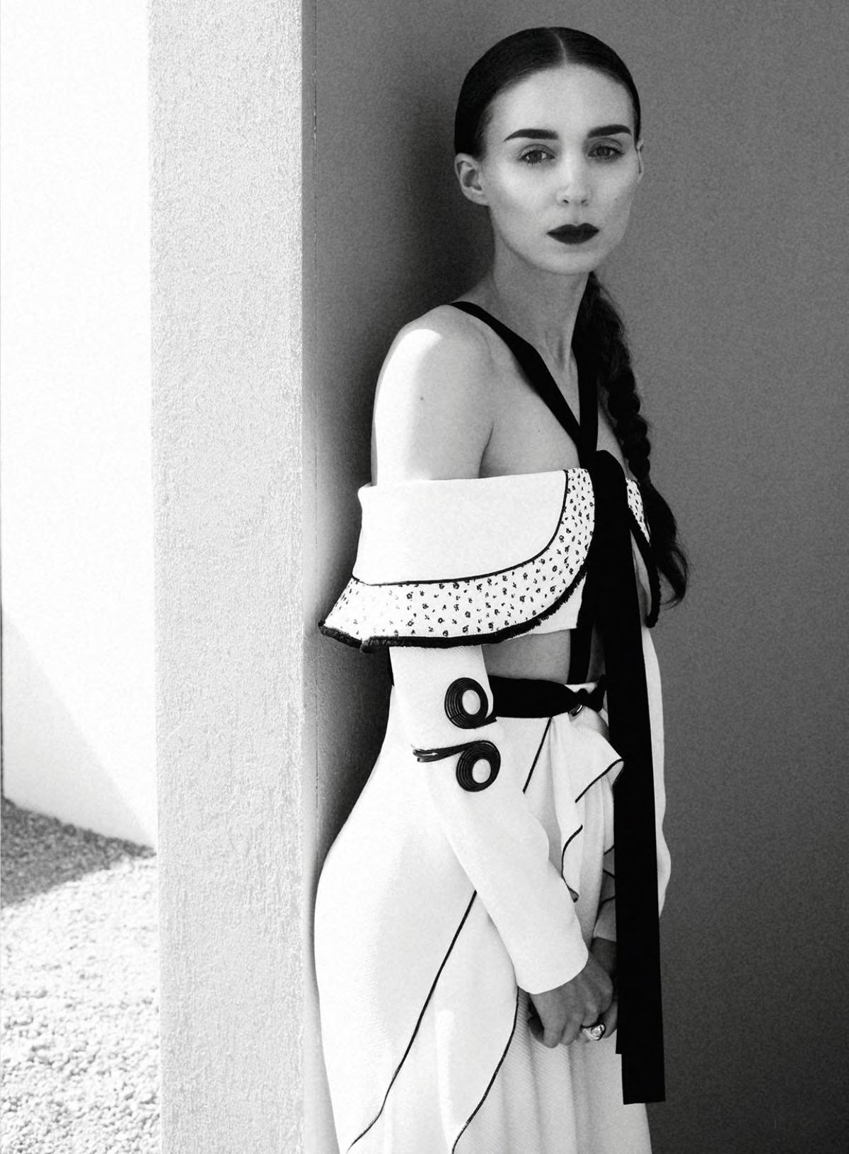Rooney Mara Leg Photoshoot