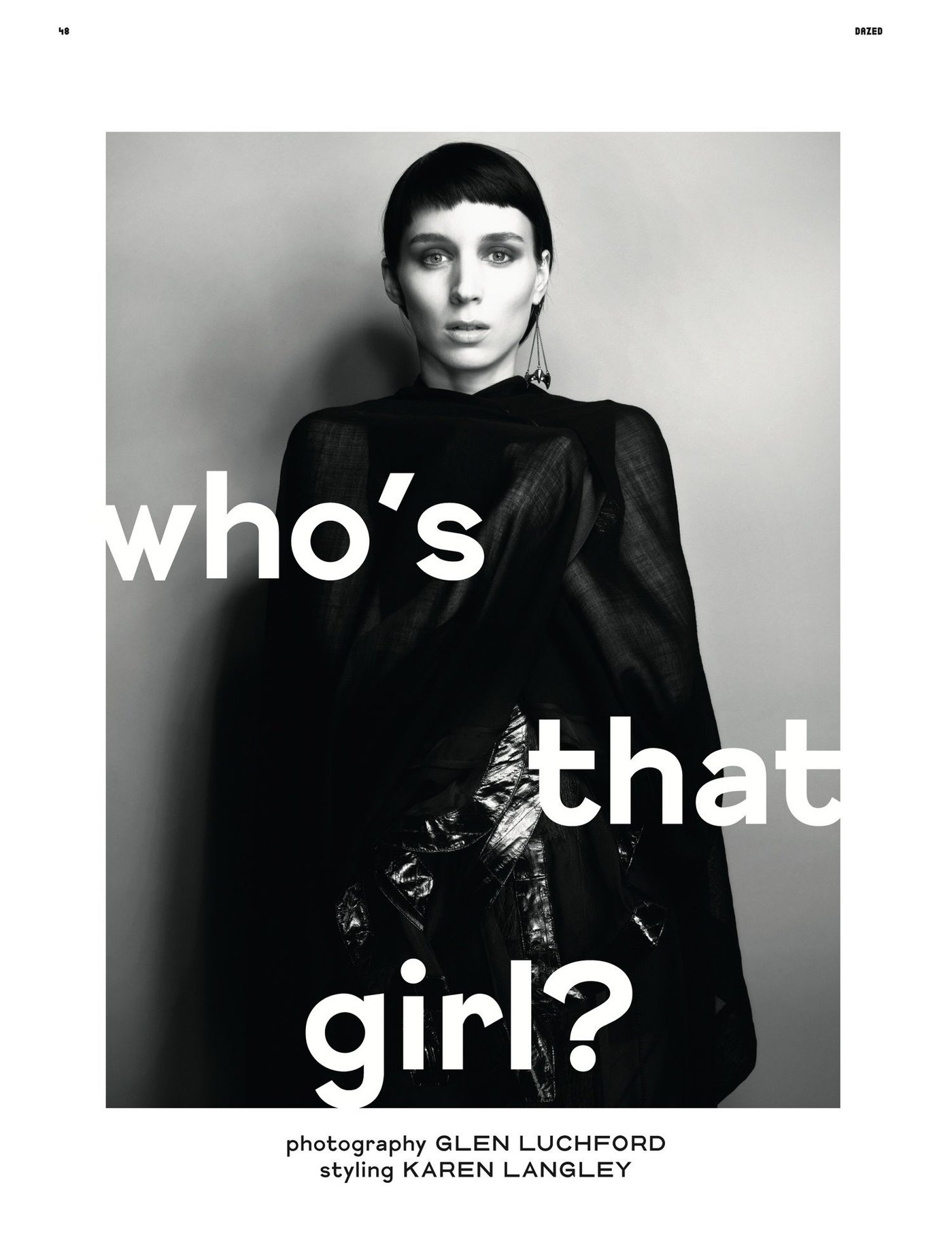 Rooney Mara  Photoshoot