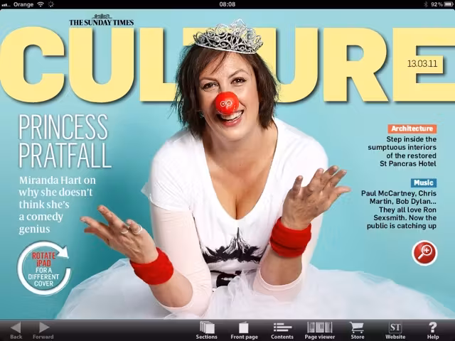 Miranda Hart  Photoshoot