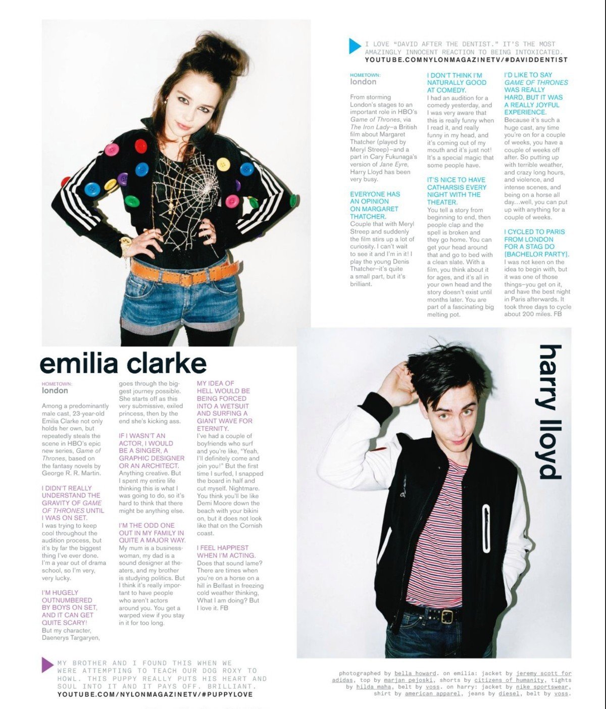 Emilia Clarke  Photoshoot