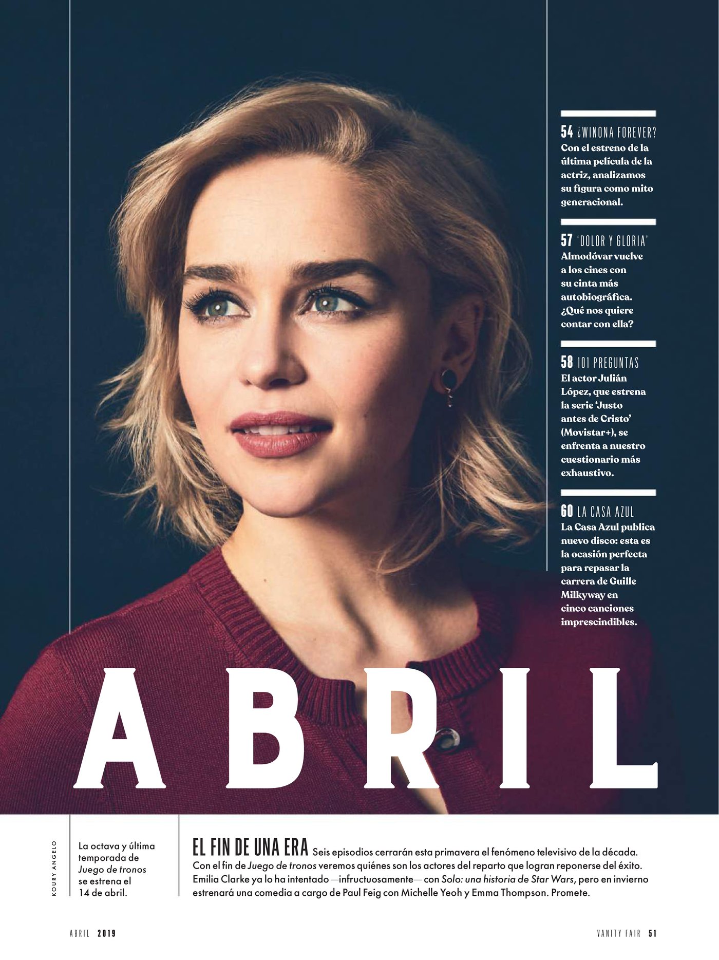 Emilia Clarke  Photoshoot